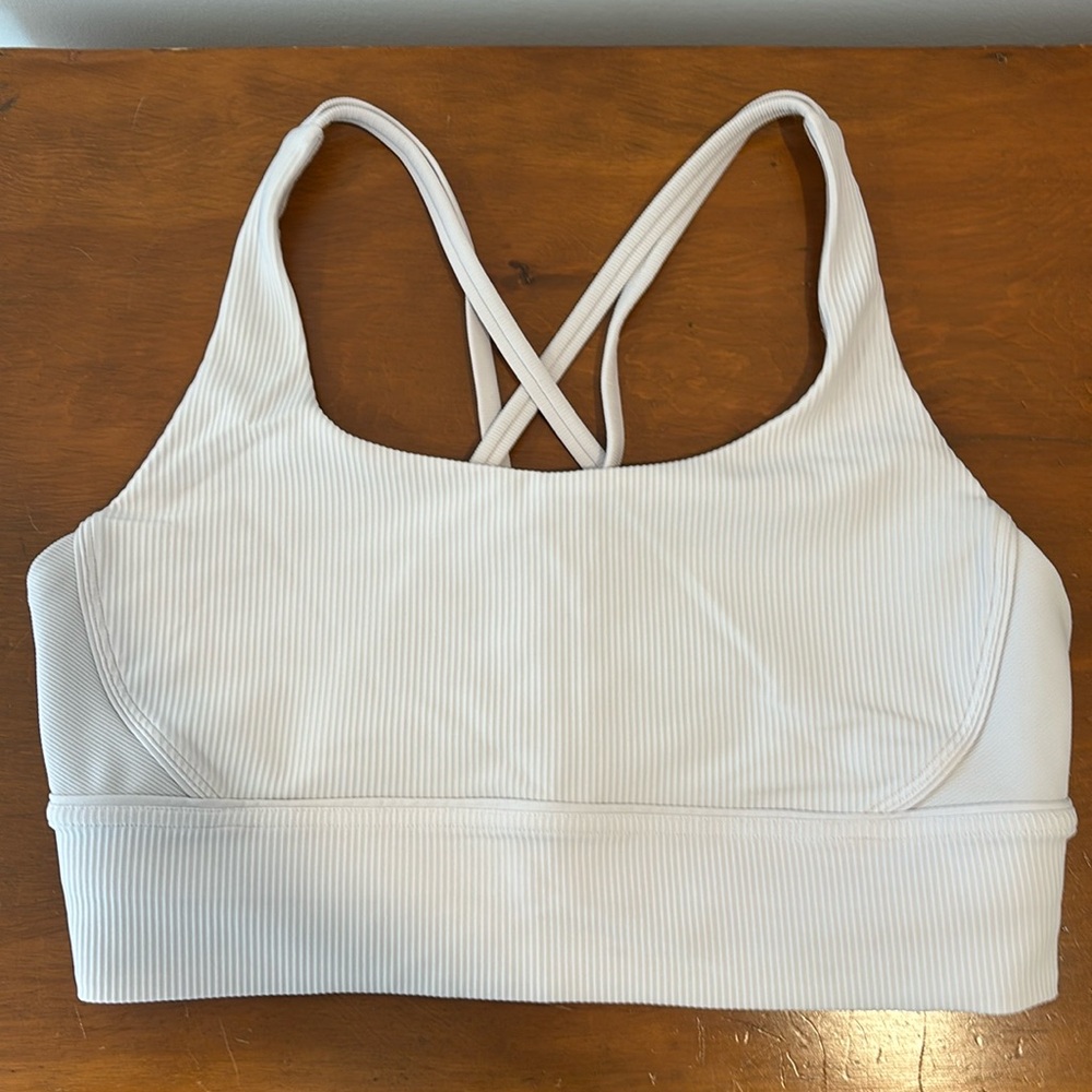 lululemon Energy Longline Ribbed Bra / size 12